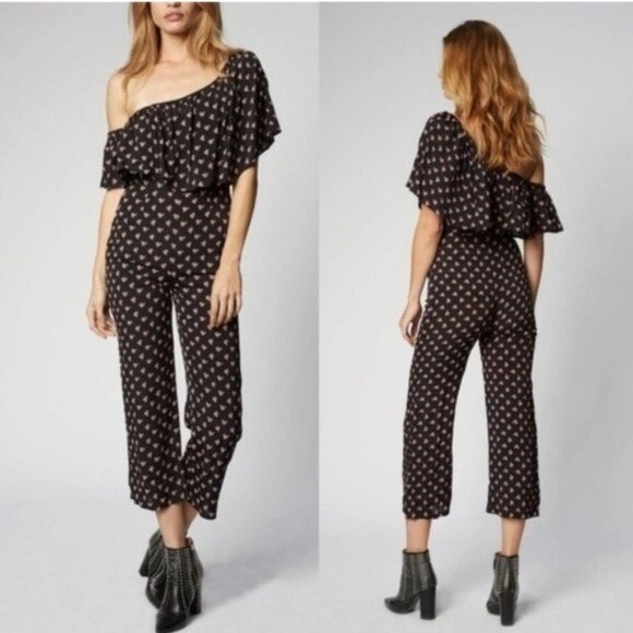 Flynn Skye Claire One-Shoulder Jumpsuit‎ XS - Picture 2 of 8